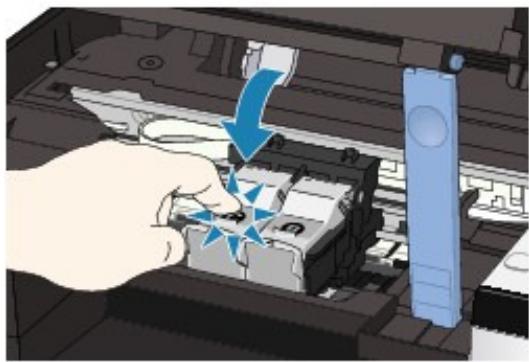 CANON MP250 - - Contrôle 2 : la cartouche FINE est-elle installée correctement ? - 1