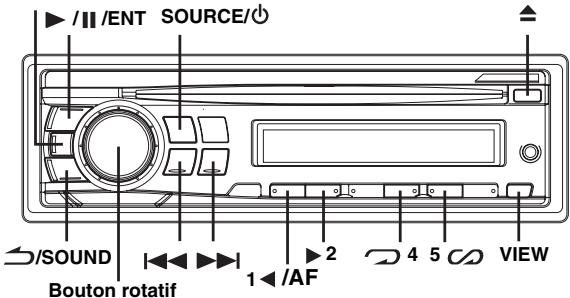 ALPINE CDE-9874RR - Affichage du radiotexte - 1