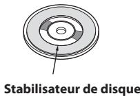 ALPINE CDE-178BT - Au sujet des accessoires pour disque - 2