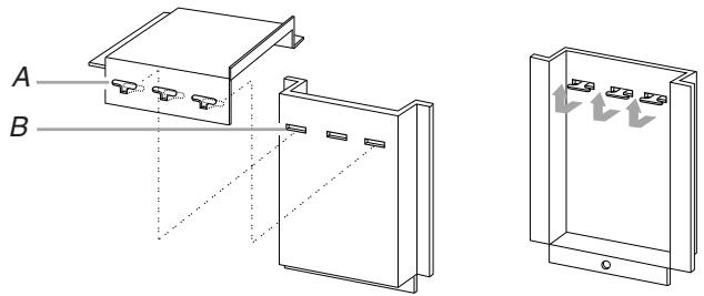 WHIRLPOOL GT4175SPS  - INSTALLATION 12-04 - Assemblage du conduit latéral et du conduit supérieur - 1