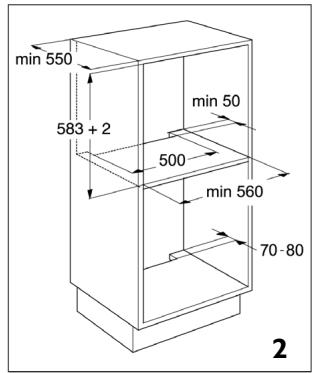 min 550 583 + 2 500 min 50 min 560 70 - 80 2