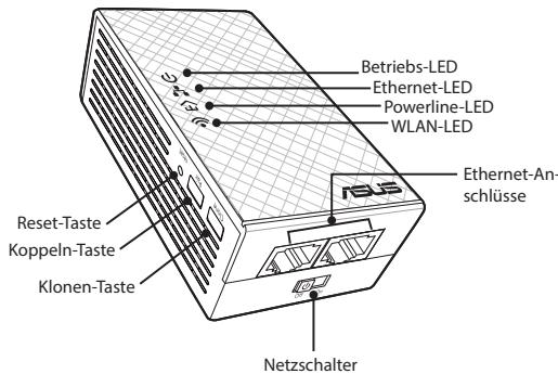 ASUS PL-N12 KIT - PL-N12 Wireless-N300 WLAN PowerLine - 1