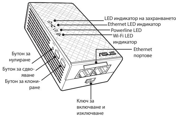 ASUS PL-N12 KIT - PL-N12 Wireless-N300 Wi-Fi PowerLine - 1