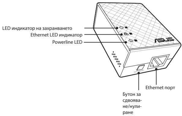 ASUS PL-N12 KIT - AanTep PL-E41 Homeplug AV 500Mbps PowerLine - 1