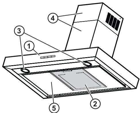 WHIRLPOOL AKR 972/1 IX - Bandeau de commande - 1