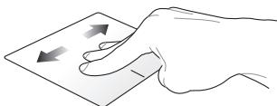 ASUS TRANSFORMER BOOK T101HA - Swipe left/Swipe right - 1