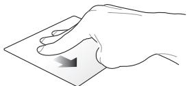 ASUS TRANSFORMER BOOK T101HA - Swipe down - 1