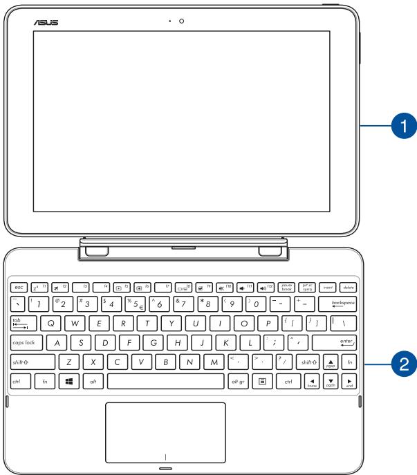 ASUS TRANSFORMER BOOK T101HA - NOTE: - 1