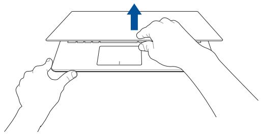 ASUS TRANSFORMER BOOK T101HA - Lift to open the display panel - 1