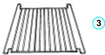 WHIRLPOOL AKZ 103 IX - Kit d'ustensiles de cuisson ⑥ - 3