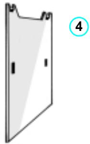 WHIRLPOOL AKZ 103 IX - Kit d'ustensiles de cuisson ⑥ - 4