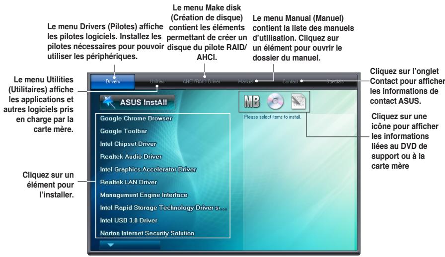 ASUS Z87-K - Lancer le DVD de support - 1