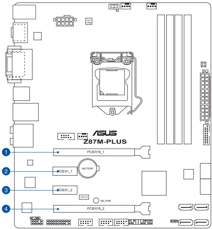 ASUS Z87-K - Slots d'extension - 2