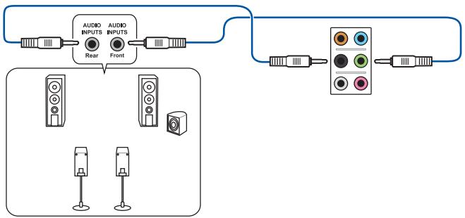 ASUS Z87-K - Connexion à un système de haut-parleurs 4.1 - 1