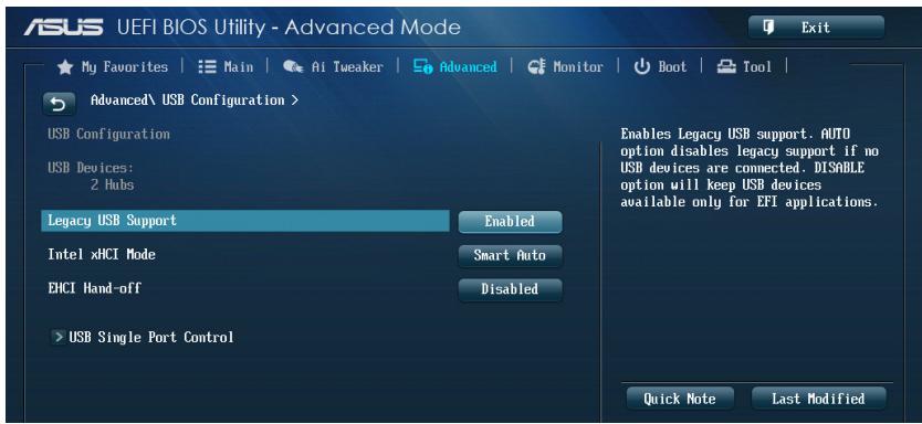 ASUS Z87-K - USB Configuration (Configuration USB) - 1