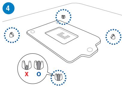 ASUS Z87-K - Pour installer le ventilateur/dissipateur de processeur - 5