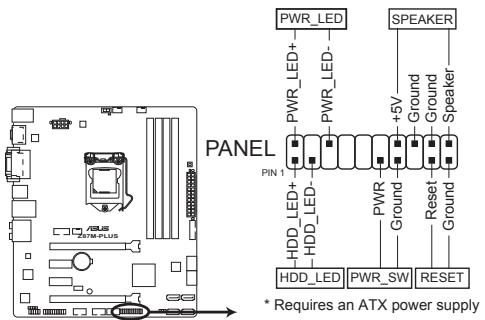 ASUS Z87-K - Connecteur panneau système (20-8 pin PANEL) - 1