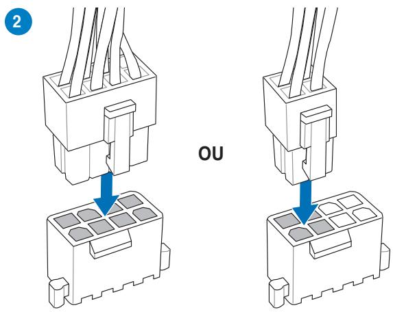 ASUS Z87-K - Connexion des prises d'alimentation ATX - 2
