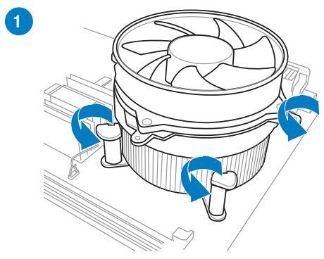 ASUS Z87-K - Pour désinstaller le ventilateur/dissipateur de processeur - 1