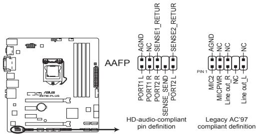 ASUS Z87-K - Connecteur pour port audio en façade (10-1 pin AAFP) - 1