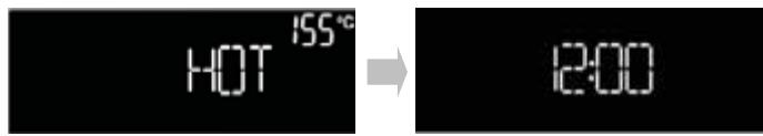 WHIRLPOOL AKZ 520/WH - Indication de la chaleur residuelle à l'interieur du FOUR - 1