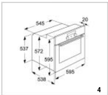 WHIRLPOOL AKZ 642/IX - Préparation du meuble d'encastrement - 4