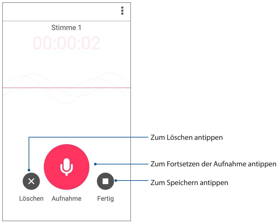ASUS ZENFONE 4 MAX PRO ZC554KL - Aufnahme anhalten - 1