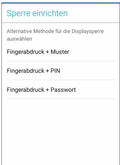 ASUS ZENFONE 4 MAX PRO ZC554KL - Einrichten des ID-Fingerabdrucks unter Einstellungen - 2
