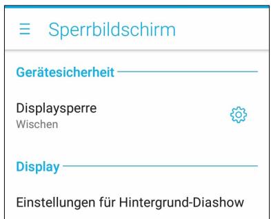 ASUS ZENFONE 4 MAX PRO ZC554KL - Ihren Sperrbildschirm anpassen - 2