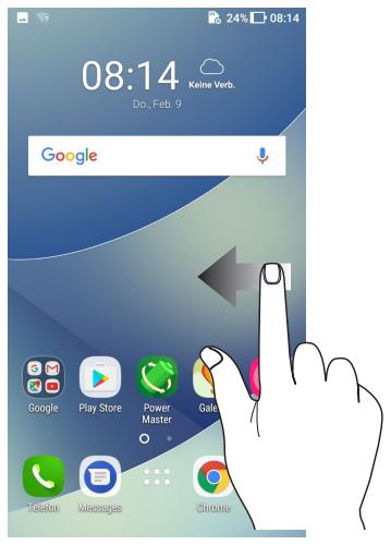 ASUS ZENFONE 4 MAX PRO ZC554KL - Auf Seiten oder in Bildschirmen navigieren - 1