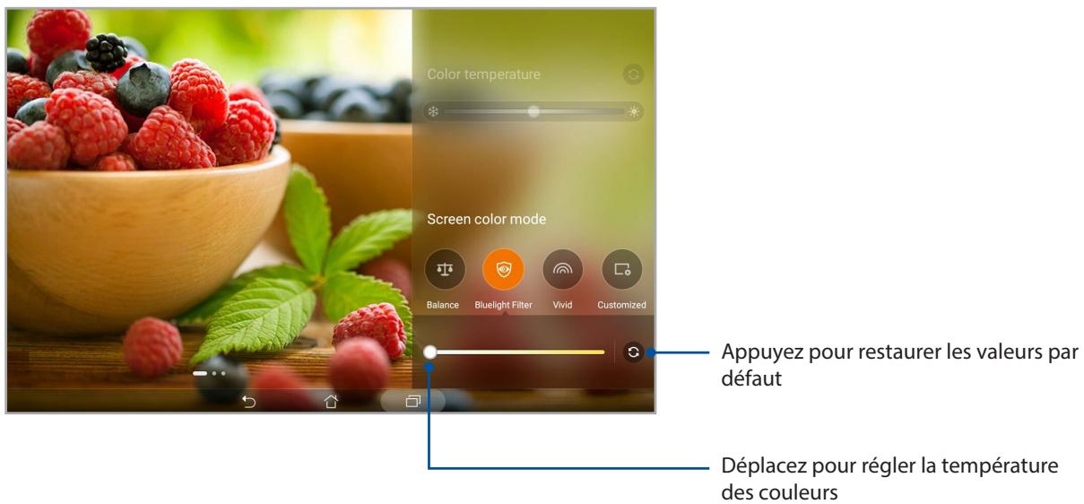 ASUS ZENPAD 10 - Mode Bluelight Filter (Filtre de lumière bleue) - 1