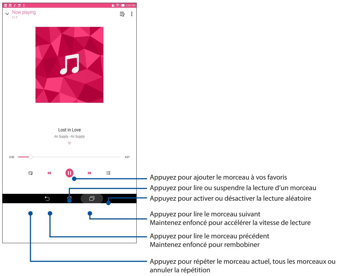 ASUS ZENPAD 10 - Écouter de la musique - 1