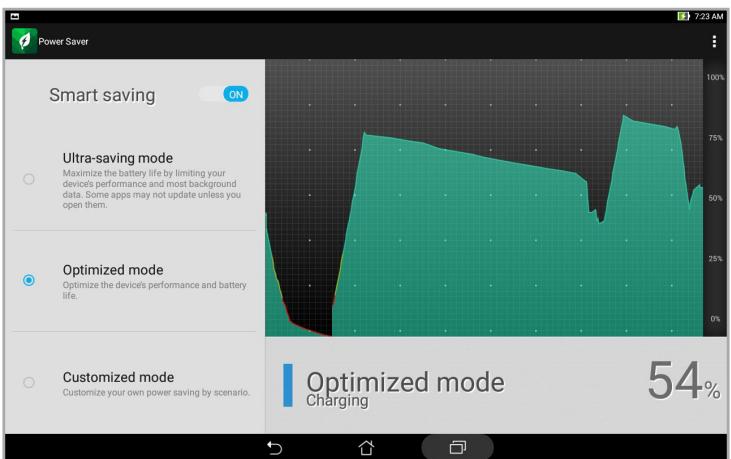 ASUS ZENPAD 10 - Configuration de l'économiseur d'énergie - 1