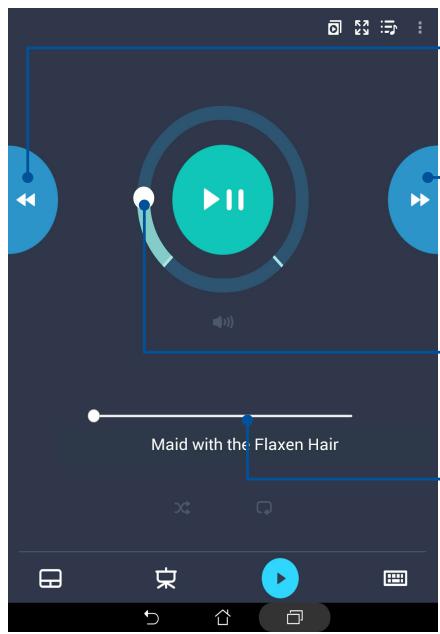 ASUS ZENPAD 10 - Gérer la lecture de Windows® Media Player - 1