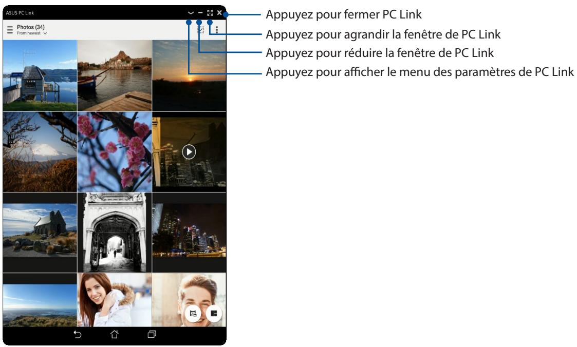 ASUS ZENPAD 10 - Utiliser PC Link - 1