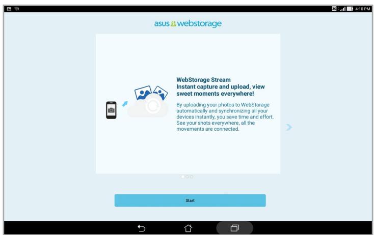ASUS ZENPAD 10 - ASUS WebStorage - 1