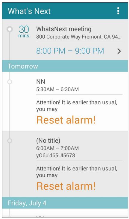 ASUS ZENPAD 10 - Alerte de début d'événement - 1
