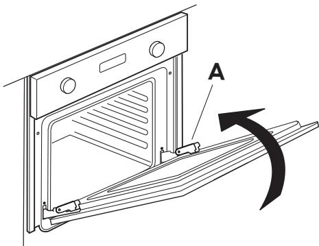 WHIRLPOOL OV B02 S - Pour démonter la porte : - 2
