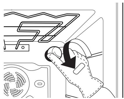 WHIRLPOOL OV B02 S - To replace the rear lamp - 1