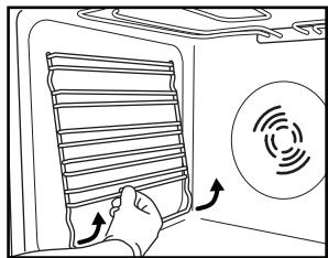 WHIRLPOOL AKP 443/IX - DESPLAZAMIENTO DE LA RESISTENCIA SUPERIOR (SÓLO EN ALGUNOS MODELOS) - 1