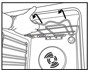 WHIRLPOOL AKP 541 - ABSENKEN DES OBEREN GRILLELEMENTS (NUR BEI EINIGEN MODELLEN) - 2