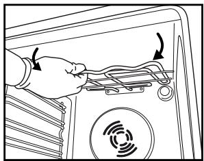 WHIRLPOOL AKP 541 NB - ABSENKEN DES OBEREN GRILLELEMENTS (NUR BEI EINIGEN MODELLEN) - 2