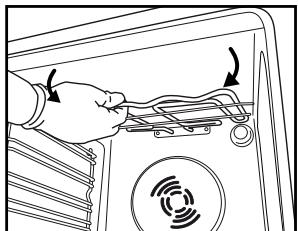 WHIRLPOOL AKP 541 NB - OMLAAGBRENGEN VAN HET BOVENSTE VERWARMINGSELEMENT (ALLEEN BIJ BEPAALDE MODELLEN) - 2