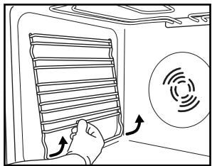 WHIRLPOOL AKP 541 NB - Pour remettre la porte en place : - 2