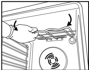 WHIRLPOOL AKP 543 NB - DéPLACEMENT DE LA RÉSISTANCE SUPérieURE (UNIQUEMENT SUR CERTAINS MODELES) - 3