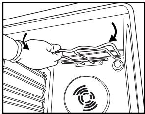 WHIRLPOOL AKP 543 NB - ABSENKEN DES OBEREN GRILLELEMENTS (NUR BEI EINIGEN MODELLEN) - 3