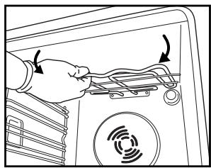 WHIRLPOOL AKZ 232/NB - TABLEAU DES PROGRAMMES - DéPLACEMENT DE LA RÉSISTANCE SUPérieURE (UNIQUEMENT SUR CERTAINS MODELES) - 3