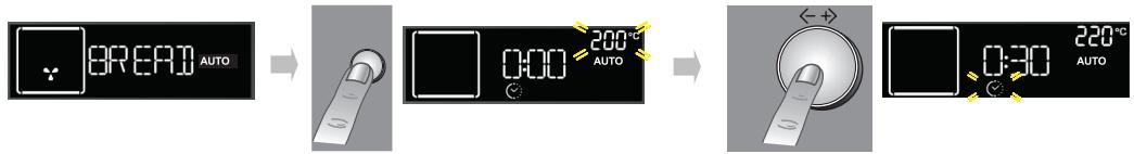 WHIRLPOOL AKZ 232/NB - TABLEAU DES PROGRAMMES - Bread - 1