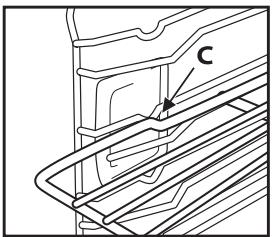 WHIRLPOOL AKZ 232/NB - TABLEAU DES PROGRAMMES - INSERTING WIRE SHELVES AND OTHER ACCESSORIES IN THE OVEN - 3