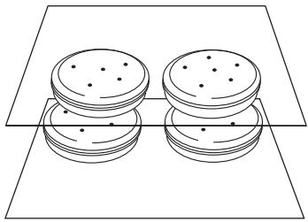 WHIRLPOOL WOD93EC0AS - Positions de grilles et plats pour les gâteaux à étages pour fours avec ou sans convection de 30" (76,2 cm) - 2